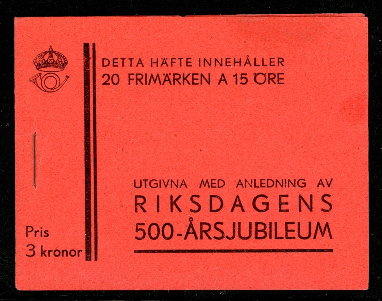 H28 R. Tryckår -34. Fräscht häfte. F 2500 kr