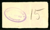 H48C. Postmästarhäfte med gulvitt omslag, stpl "Postkontoret Stockholm 3 14 SEP 1948 Redogöraren". Ovanligt.