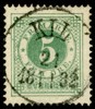 F30. KIL 21.11.1882. Förutom en vikt hörntand ett perfekt ex!