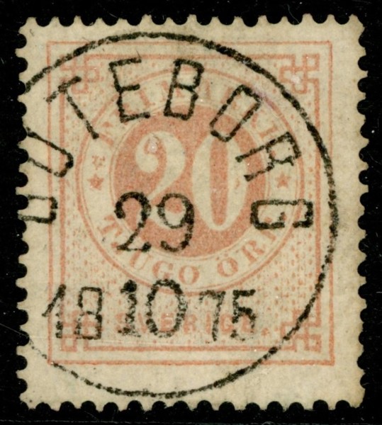 F22e. GÖTEBORG 29.10.1875. Praktex