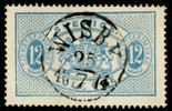 Tj5. WISBY 25.7.1874. Ljuvligt vackert men uppe t.v. ett litet riss.