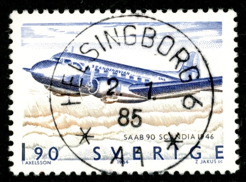 F1318. HELSINGBORG 6 2.1.85. Lyx