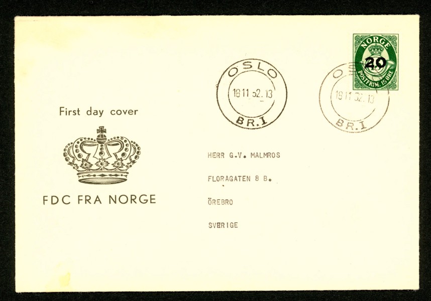 FDC 18.11.52. F 1400 kr