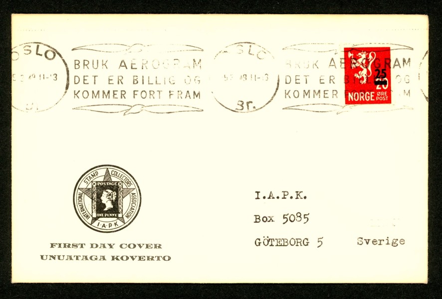 FDC 15.3.49. F 1200 kr