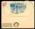 Vinjettbrev från Grand Hotel i Sthlm till Italien, med 35 öres porto stpl 1.6.33. 25-öringen med riss.