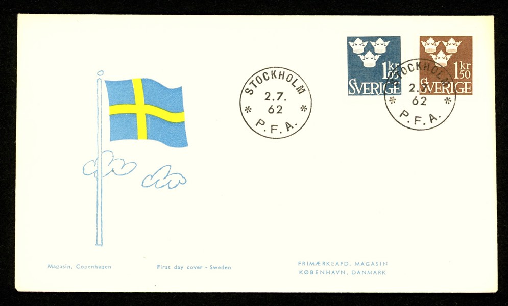 2.7.62. F295+303. Vinjett "Magasin Copenhagen"