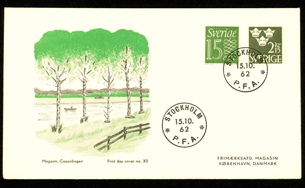 15.10.62. F397+311. Vinjett "Magasin Copenhagen"