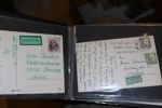 LÖSEN. Litet album med ca 50 brev och kort med lösen, tycks vara i perioden 1930-70-talen. Se bildexempel.