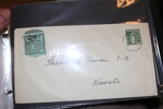 LÖSEN. Litet album med ca 50 brev och kort med lösen, tycks vara i perioden 1930-70-talen. Se bildexempel.