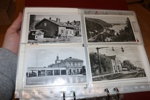JÄRNVÄG. Album gammalt och nytt mest vykort med tåg, lok, några järnvägsstationer. Runt 50 objekt totalt.