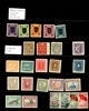 EUROPA. Spännande blandat parti på 24 instickskort med flera bättre märken från olika länder. England (penny black, ngt inklippt), Italien, Portugal, Spanien, Schweiz, Österrike, Belgien m.m.