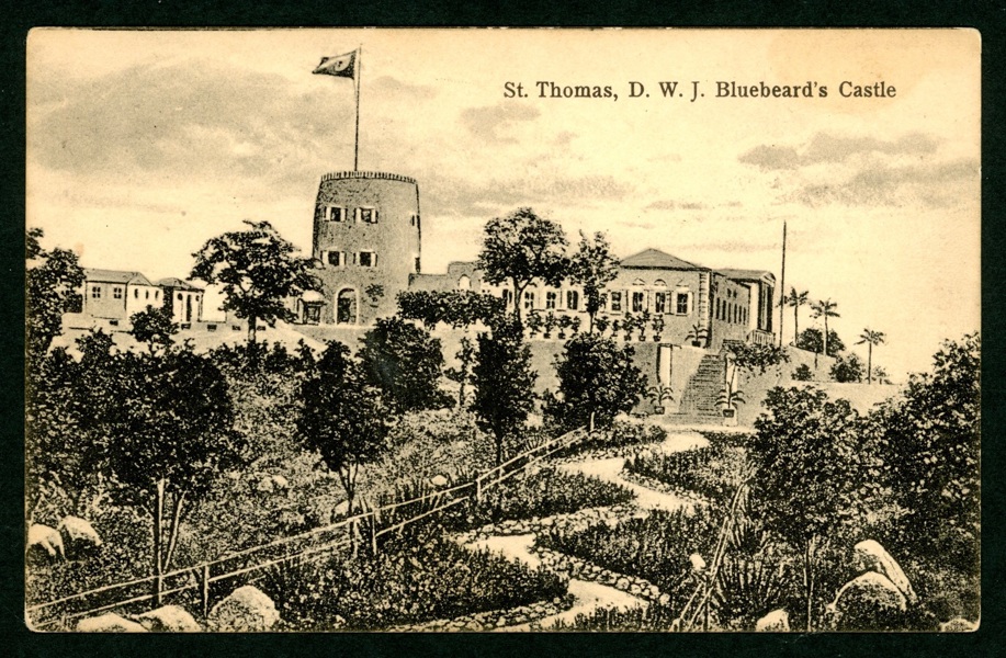Bluebeard's castle, St Thomas. Obeg