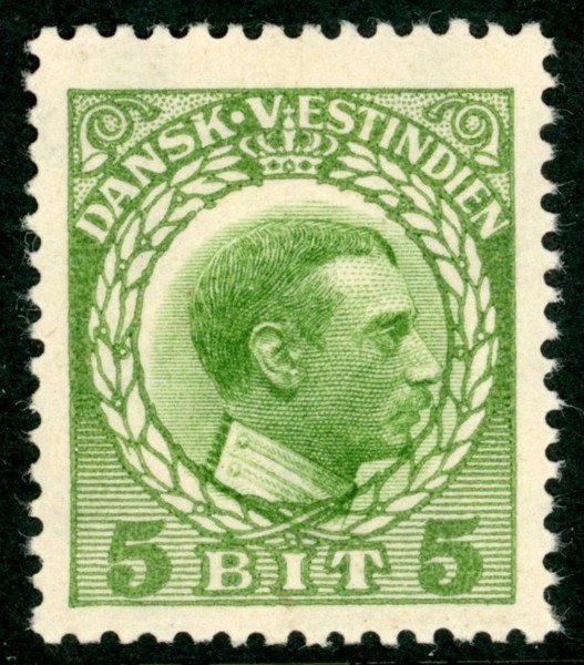 F49v. Postfriskt ex med förskjuten mittbild.