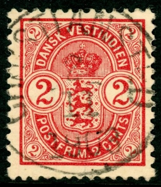 F20. Lyxstämplat ex CHRISTIANSTED 2.11.1903. Ovanligt