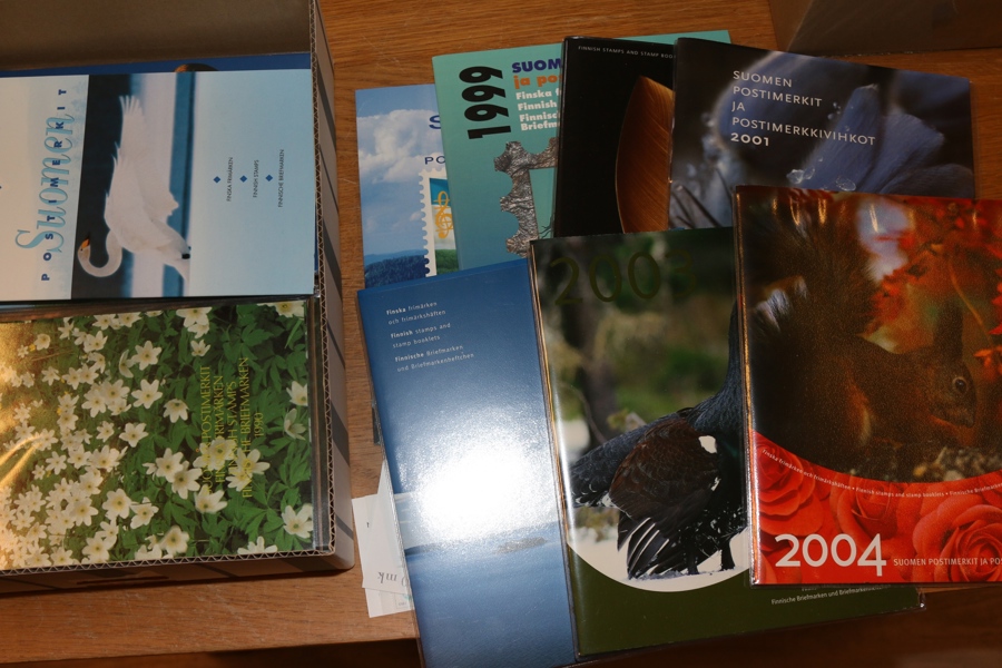 Finland - årssatser xx 1985-2004 inkl användbar nominal t.ex. 1:a/2:a klassmärken!