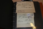 Flyttlåda 20 album varav några från enskilda länder, andra album friskt blandat. Bl.a. Kongo, Israel, Finland, Belarus, Österrike m.fl. Även en del brev och försändelser.