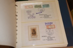 TYSKLAND. Flyttlåda 8 stora och 6 små album blandat Tyskland, olika områden. Bl.a. välfylld stpl samling DDR 1949-80-tal i två album. Även en del äldre försändelser. Från dödsbo, besiktiga.