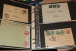 TYSKLAND. Flyttlåda 8 stora och 6 små album blandat Tyskland, olika områden. Bl.a. välfylld stpl samling DDR 1949-80-tal i två album. Även en del äldre försändelser. Från dödsbo, besiktiga.