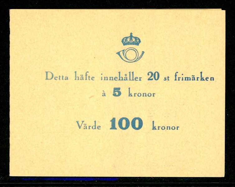 H99B2a. Fräscht häfte. F 700 kr