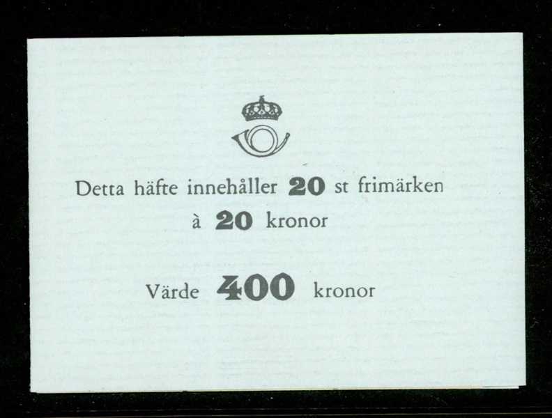 H103. Fräscht häfte. F 8000 kr