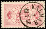 Tj9. KALMAR 7.1.1880. Felfritt fint ex! F 1000 kr