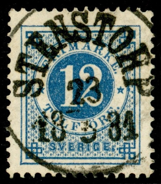 F32. STENSTORP 23.5.1881. Lyxexemplar!