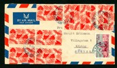 DJIBOUTI. Trevligt brev sänt till Köping 1949 från, skulle jag tro, ett ovanligt avsändarland i form av franska Somalia/Djibouti.