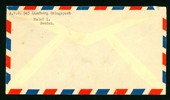 DJIBOUTI. Trevligt brev sänt till Köping 1949 från, skulle jag tro, ett ovanligt avsändarland i form av franska Somalia/Djibouti.