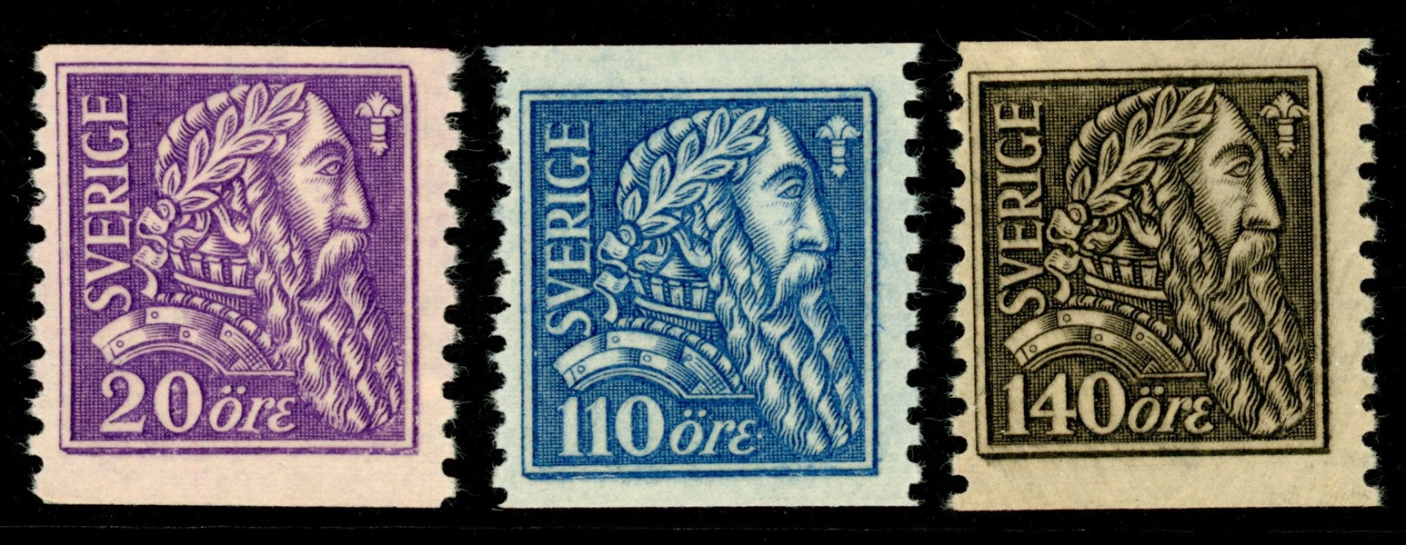 F153-55. Postfrisk serie. F 2650 kr