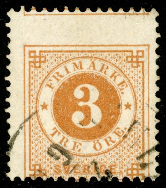 F28v. Stpl, kraftigt felcentrerat ex.