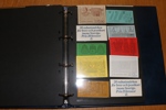 Album häften ca 1970-1995 inkl bl.a. 10 rabatthäften. Dessutom en del små tjänstefrimärken i 4-block.