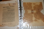 Pärm med äldre brev, många kungörelser 1870-tal dock i mycket blandad kvalitet med många delvis missfärgade. Mest frankerat med tjänstefrimärken inkl många tandning 14. Även en del 1910-40-tal.