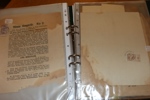 Pärm med äldre brev, många kungörelser 1870-tal dock i mycket blandad kvalitet med många delvis missfärgade. Mest frankerat med tjänstefrimärken inkl många tandning 14. Även en del 1910-40-tal.