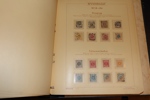 Välfylld samling 1856-1974 i tre Estett-album. Mest stämplat fram till 30-talet med ostämplade inslag, därefter x/xx.