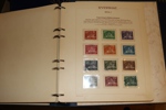 Välfylld samling 1856-1974 i tre Estett-album. Mest stämplat fram till 30-talet med ostämplade inslag, därefter x/xx.