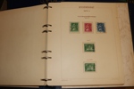 Välfylld samling 1856-1974 i tre Estett-album. Mest stämplat fram till 30-talet med ostämplade inslag, därefter x/xx.