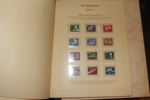 Välfylld samling 1856-1974 i tre Estett-album. Mest stämplat fram till 30-talet med ostämplade inslag, därefter x/xx.