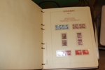 Välfylld samling 1856-1974 i tre Estett-album. Mest stämplat fram till 30-talet med ostämplade inslag, därefter x/xx.