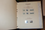 Välfylld samling 1856-1974 i tre Estett-album. Mest stämplat fram till 30-talet med ostämplade inslag, därefter x/xx.