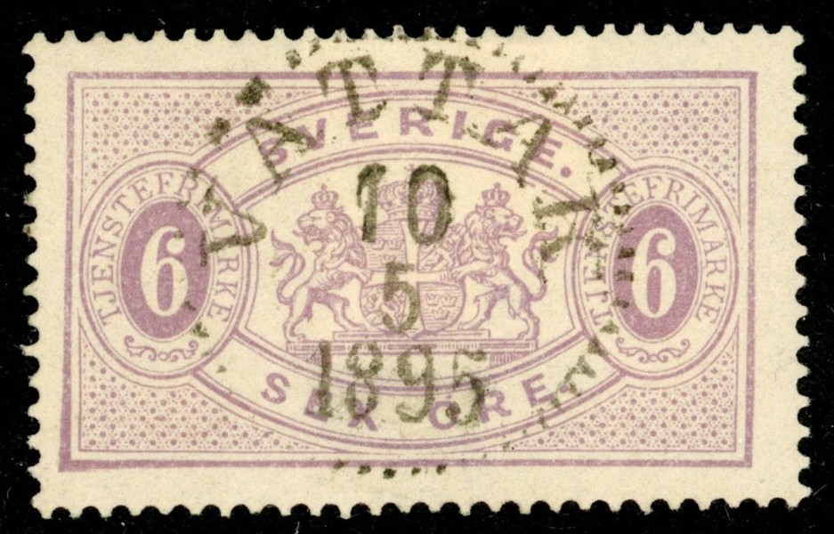 Tj15. VÄTTAK 10.5.1895. Prakt-lyxexemplar!