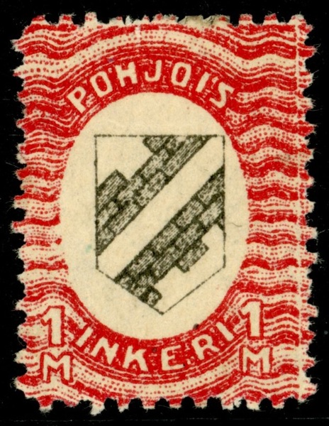 Nordingermanland F5. Ostämplat ex. F 300 kr