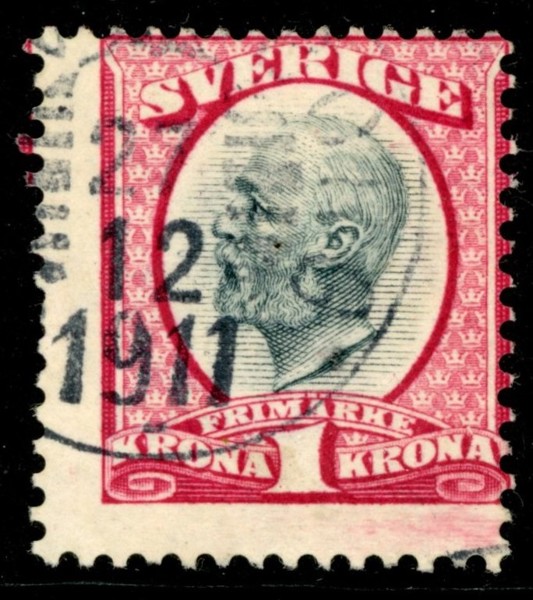 F60v. Kraftigt snedcentrerat ex.