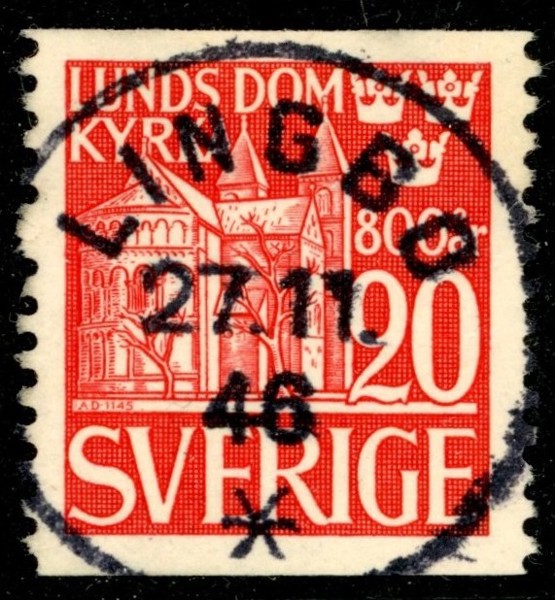 F366A. LINGBO 27.11.46. Lyx (felfri tandning)