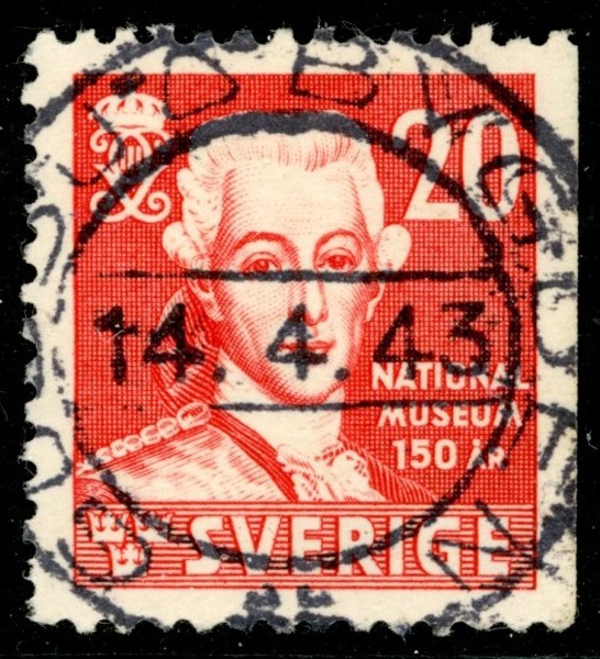 F338B. GUSSJÖBYGDEN 14.4.43. Två ngt ktt.