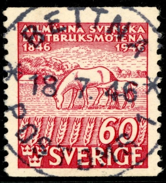 F369. BETTNA POSTOMB 1 18.7.46. Lyx!