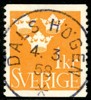 F294. DALS HÖGEN 4.3.58. En obet kort tand.