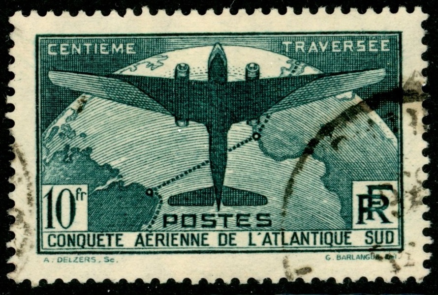 FRANKRIKE. Mi327. Stämplat ex. Mi €110