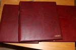 Specialsamling 1928-1936 i tre album med både lösa stämplade och ost (mest postfriska) märken samt BREV. 