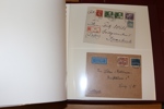 Specialsamling 1928-1936 i tre album med både lösa stämplade och ost (mest postfriska) märken samt BREV. 