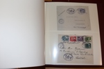Specialsamling 1928-1936 i tre album med både lösa stämplade och ost (mest postfriska) märken samt BREV. 